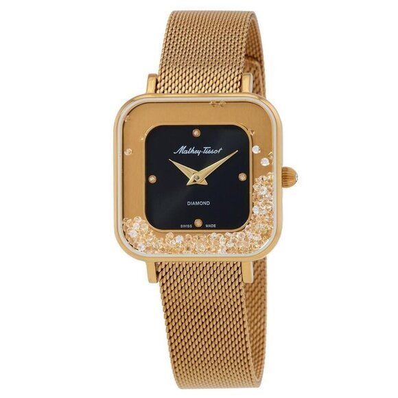 NWT Mathey-Tissot Fashion Ladies Quartz Steel Authentic Watch - Picture 1 of 3